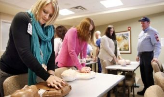 CPR training classes for corporate employees